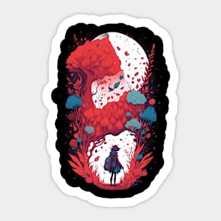 Wizard Fantasy Art Sticker